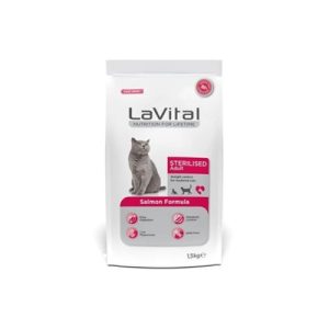 Lavital Sterilised Somonlu Kısırlaştırılmış Kedi Maması 1.5 Kg